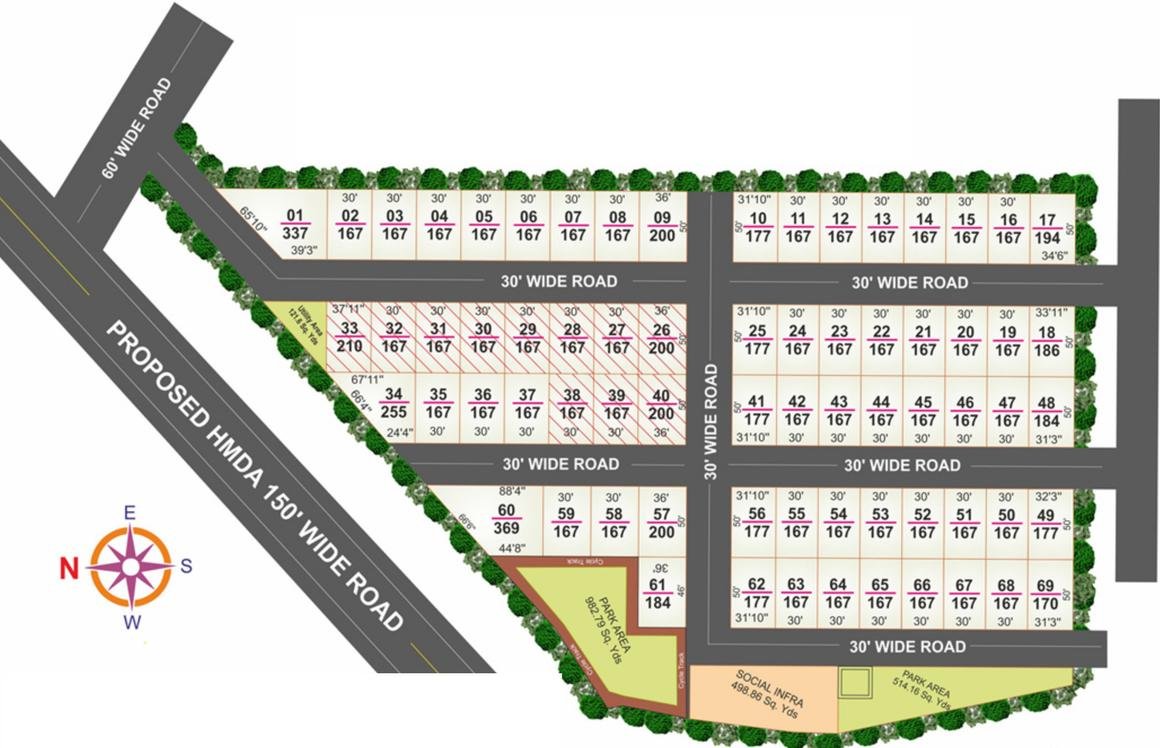 Layout Map